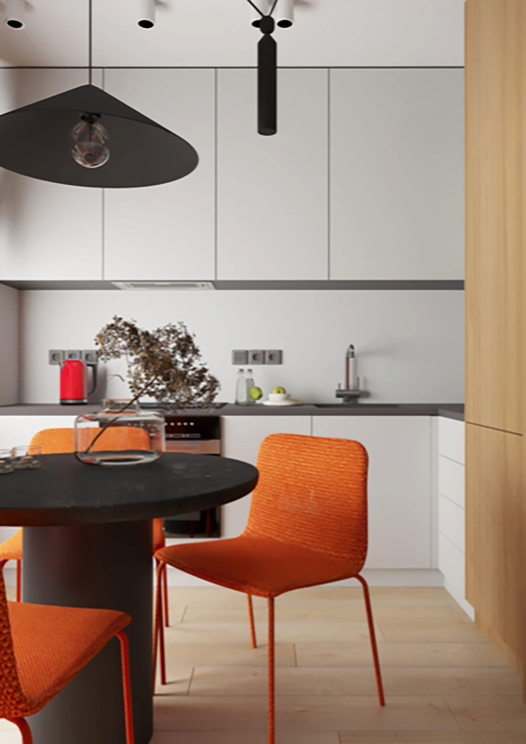 Типовой дизайн-проект однокомнатной квартиры ЖК на Троицкой (40 м2)